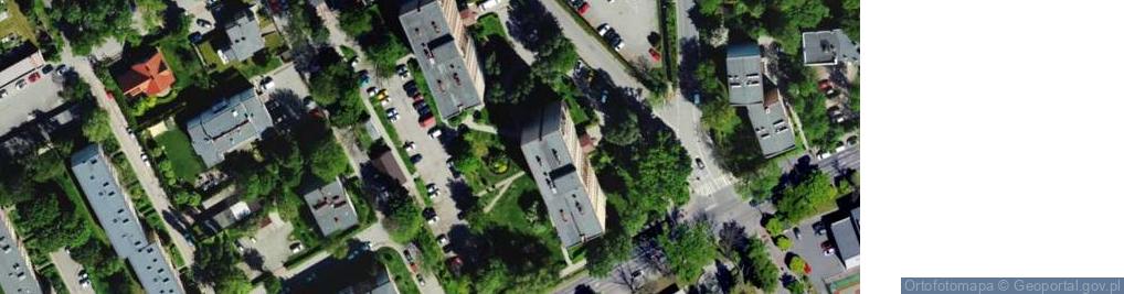 Zdjęcie satelitarne A1 Pracownia Projektów Drogowych