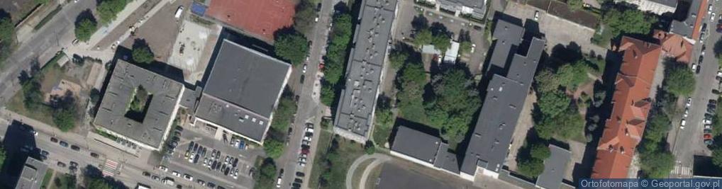 Zdjęcie satelitarne Abart Przedsiębiorstwo Obsługi Przemysłu Jesionek M Jewsiewicki B