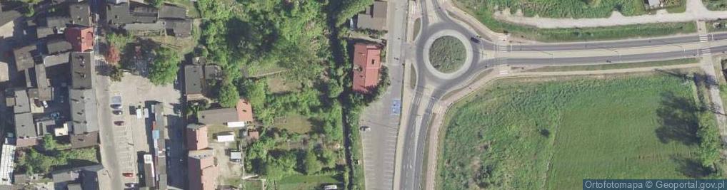 Zdjęcie satelitarne Abw Las Punkt Handlowo Serwisowy