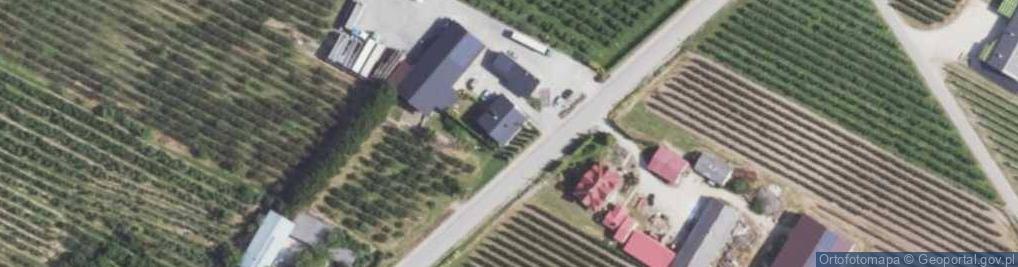 Zdjęcie satelitarne Adam Kapusta Przedsiębiorstwo Handlowo-Usługowe Adem