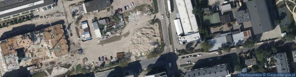 Zdjęcie satelitarne Adam Morawiecki Center Print