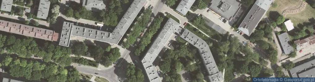 Zdjęcie satelitarne Adam Zając Taxi Osobowe Kraków