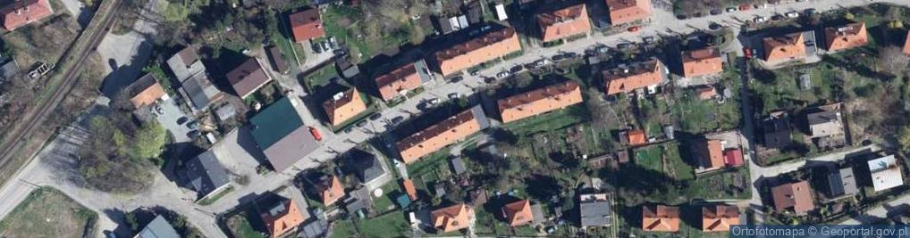 Zdjęcie satelitarne Adamek E.Ubezpiecz., Nowa Ruda