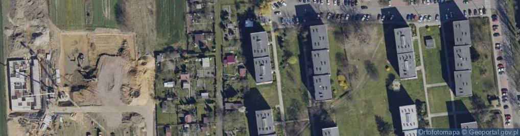 Zdjęcie satelitarne Adamek