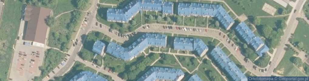 Zdjęcie satelitarne Adamiecka Małgorzata Handel Obwoźny