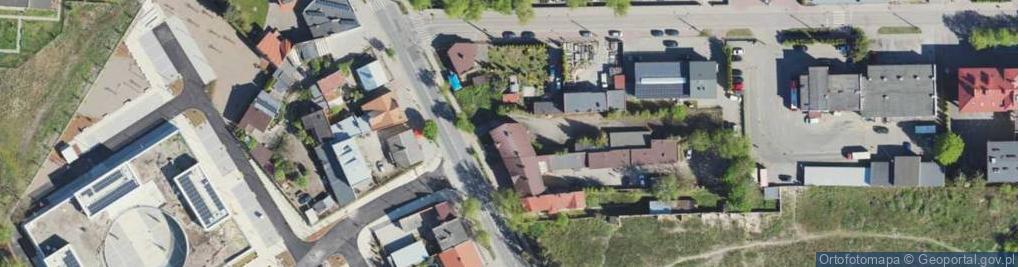 Zdjęcie satelitarne Adamir Przedsiębiorstwo Usług Geodezyjnych