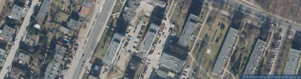 Zdjęcie satelitarne Adkom Przedsiębiorstwo Handlowe