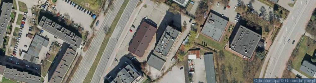 Zdjęcie satelitarne Administracja Domem Rzemiosła w Kielcach