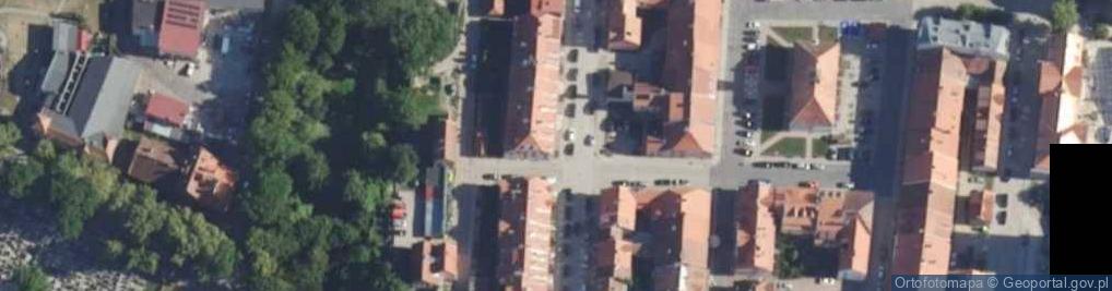 Zdjęcie satelitarne Administracja Domów Mieszkalnych w Reszlu