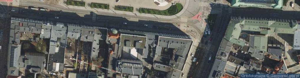 Zdjęcie satelitarne Administracja Domu przy PL Wolności 2 w Poznaniu