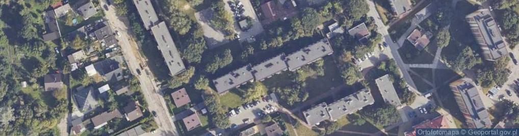 Zdjęcie satelitarne Administracja Domu ul Focha 13 Plac Jagielloński 8