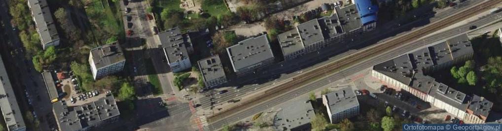 Zdjęcie satelitarne Administrator Wspólnoty Mieszkaniowej ul. Wandy 8