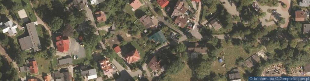Zdjęcie satelitarne Aduś Pokoje Gościnne Barbara Karwińska-Graf