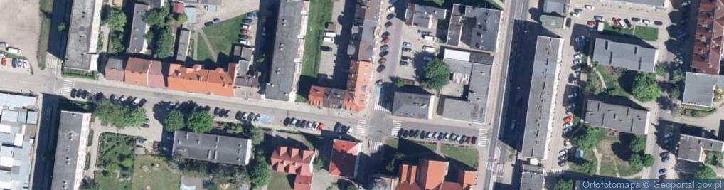Zdjęcie satelitarne Adwokat Mateusz Kostka Kancelaria Adwokacka w Gryfinie