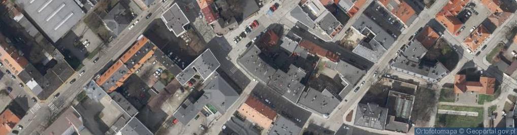 Zdjęcie satelitarne AE Centrum Ewa P Ożóg Andrzej Dziewa