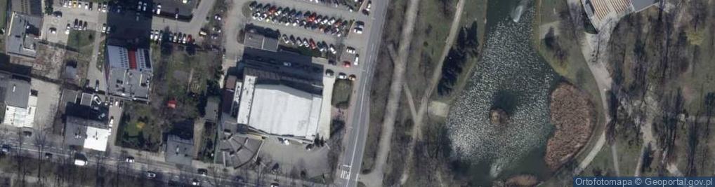 Zdjęcie satelitarne Aeroklub Ostrowski Lotnisko Michałków