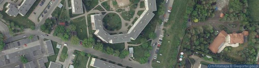 Zdjęcie satelitarne Agata Wojcieszak Firma Handlowa Agata