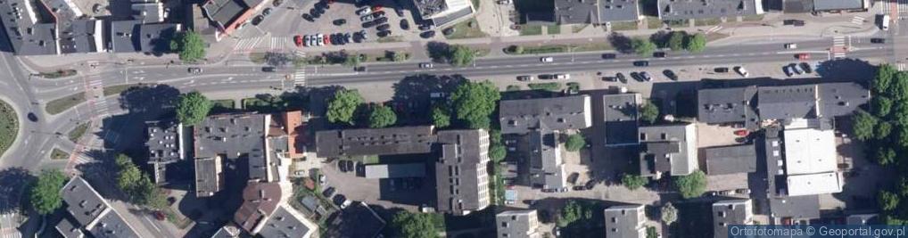 Zdjęcie satelitarne Agatel Przedsiębiorstwo Produkcyjno Usłogowo Handlowe