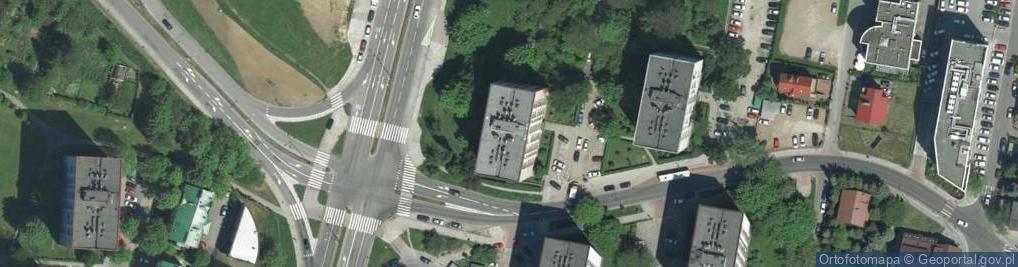 Zdjęcie satelitarne Agencja Edukacyjna Linea