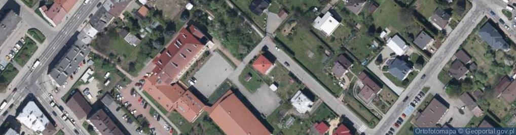 Zdjęcie satelitarne Agencja Gospodarczo Prawna Ag P w Gorlicach