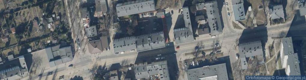 Zdjęcie satelitarne Agencja Handlowa Markan