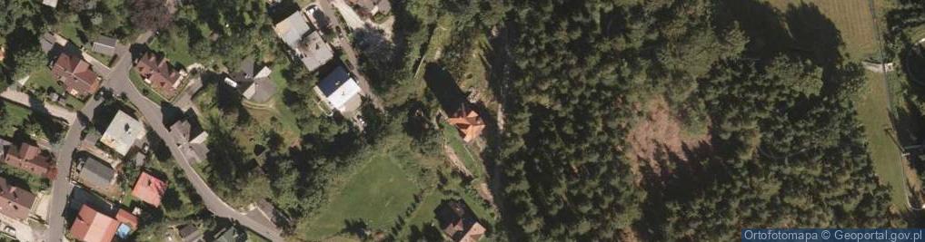 Zdjęcie satelitarne Agencja Handlowo Usługowa Karpacz