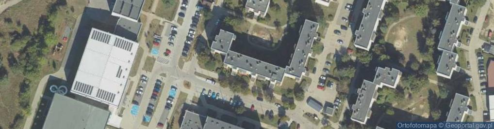 Zdjęcie satelitarne Agencja Handlowo Usługowa