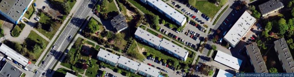 Zdjęcie satelitarne Agencja Ochrony i Bezpieczeństwa Pracy Bis