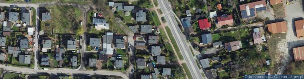 Zdjęcie satelitarne Agencja Ochrony Mienia Atut Manista Sławomir