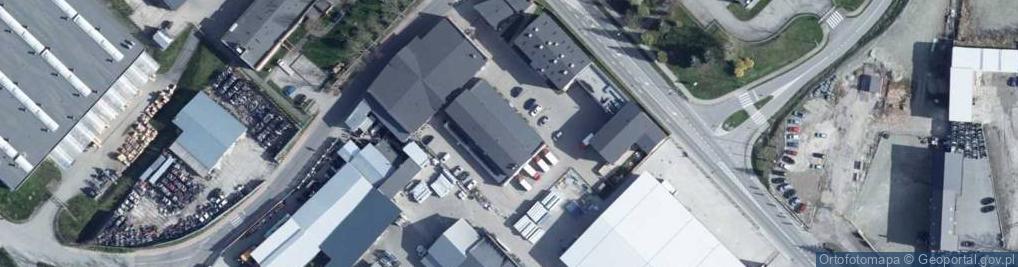 Zdjęcie satelitarne Agencja Ochrony Osób i Mienia K2
