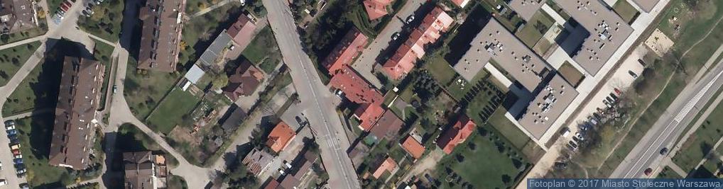 Zdjęcie satelitarne Agencja Poligraficzna Graffix