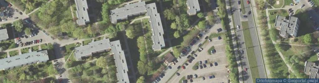 Zdjęcie satelitarne Agencja Rekl i Usł Prawnych Factor Proć w Chmiel z Maciejewski B