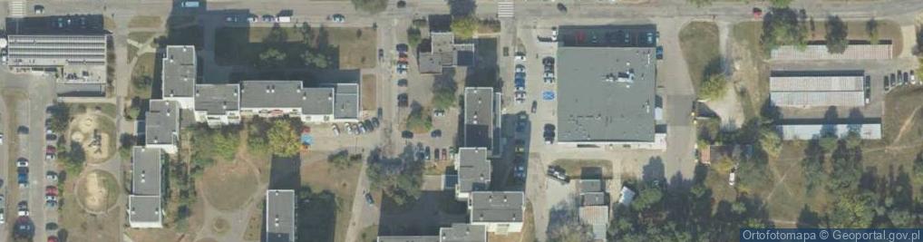 Zdjęcie satelitarne Agencja Reklamowo Wydawnicza Grafpit