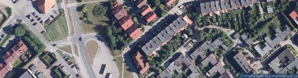 Zdjęcie satelitarne Agencja Spedycyjno Handl Inter Trans Bogdan Pawella Mirosław Głyżewski