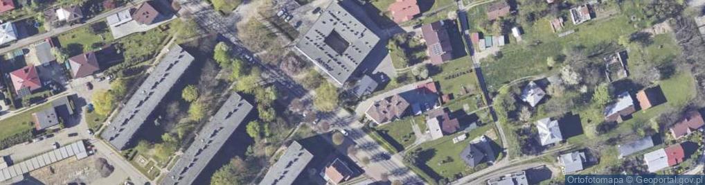 Zdjęcie satelitarne Agencja Szkoleniowo Informacyjno Doradcza D Kubit Głąb w Dybowski