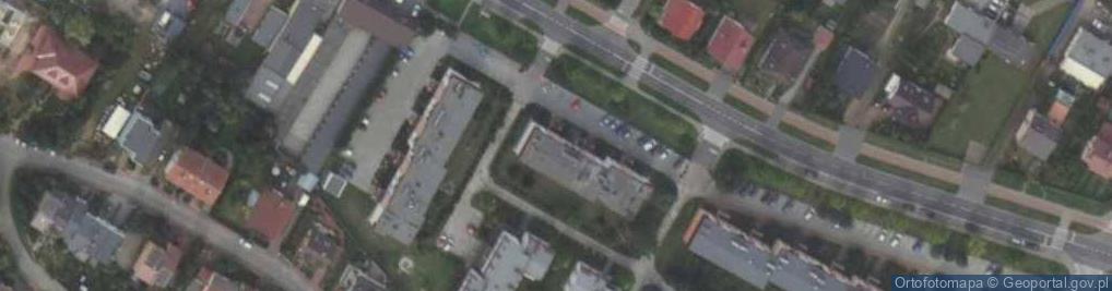 Zdjęcie satelitarne Agencja Ubezpieczeniowa Ar Ja Arkadiusz Golon Jacek Napierała