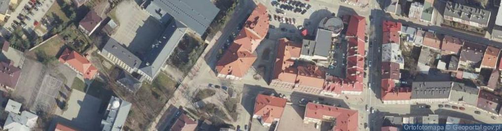 Zdjęcie satelitarne Agencja Ubezpieczeniowa Cargo w Dybowski N Nowak B Leśniak T Ropa