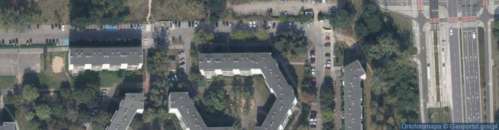 Zdjęcie satelitarne Agencja Ubezpieczeniowa Kazimierz Żmijewski