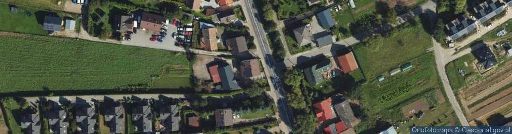 Zdjęcie satelitarne Agencja Ubezpieczeniowa Komplet