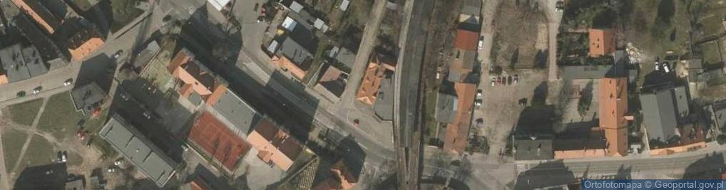 Zdjęcie satelitarne Agencja Ubezpieczeniowa L Chruścielewski J Machelski