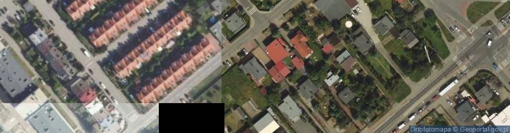 Zdjęcie satelitarne Agencja Ubezpieczeniowa Laif Rent