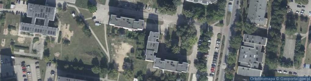 Zdjęcie satelitarne Agencja Ubezpieczeniowa Przemysław Majcherek