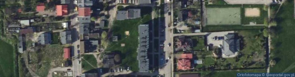 Zdjęcie satelitarne Agencja Ubezpieczeniowa PZU Życie Pawłowska Jadwiga