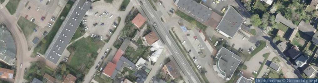 Zdjęcie satelitarne Agencja Ubezpieczeniowa Refleks Joanna Bazydło