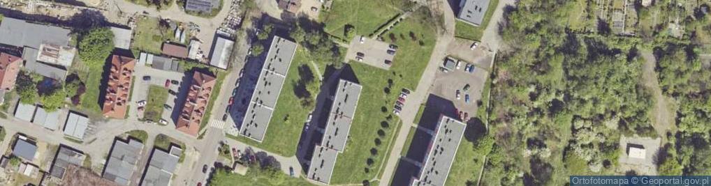 Zdjęcie satelitarne Agencja Ubezpieczeniowo Usługowa Grafos