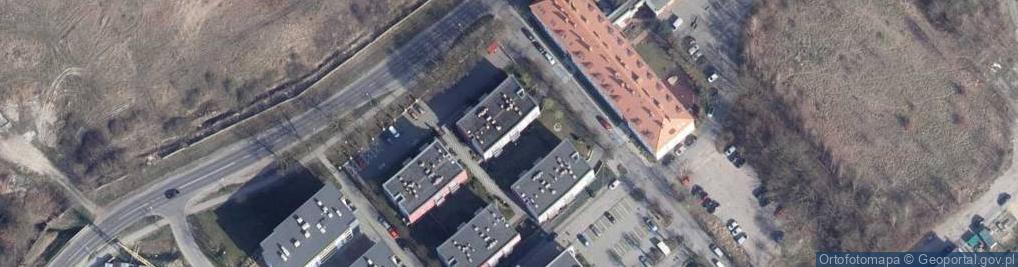 Zdjęcie satelitarne Agencja Usług BHP MGR Inż