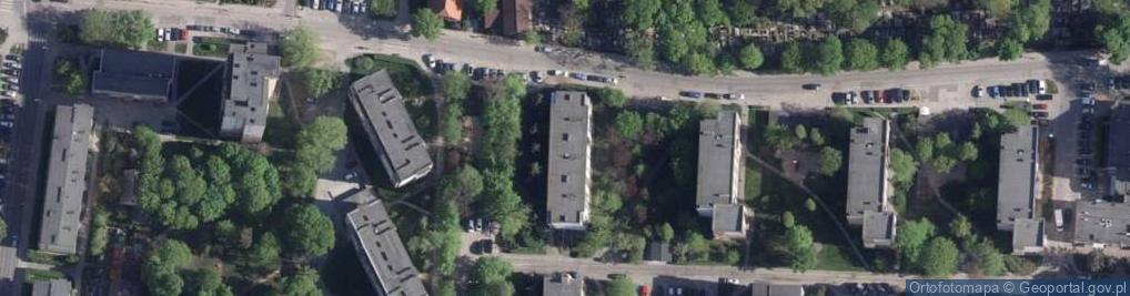 Zdjęcie satelitarne Agencja Usług Informatycznych Sigma Paździerski Arkadiusz Czwarno T