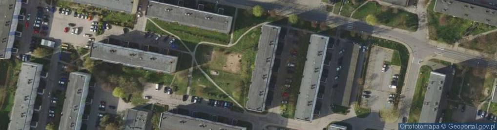 Zdjęcie satelitarne Agencja Usług Studenckich Duet