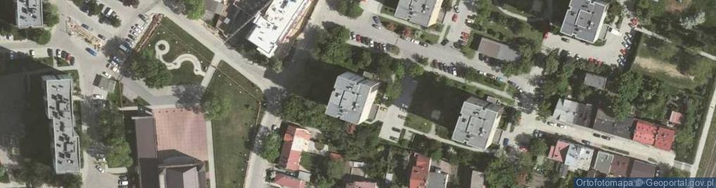Zdjęcie satelitarne Agencja Usługowa Ekspres Dom