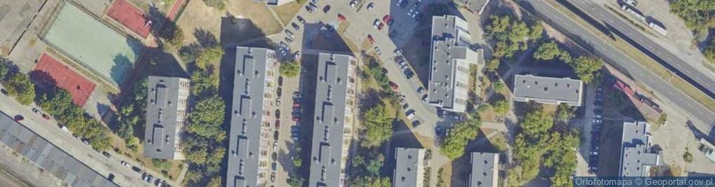 Zdjęcie satelitarne Agencja Usługowo Handlowa Anino Danuta Kotarska Ryszard Czapski